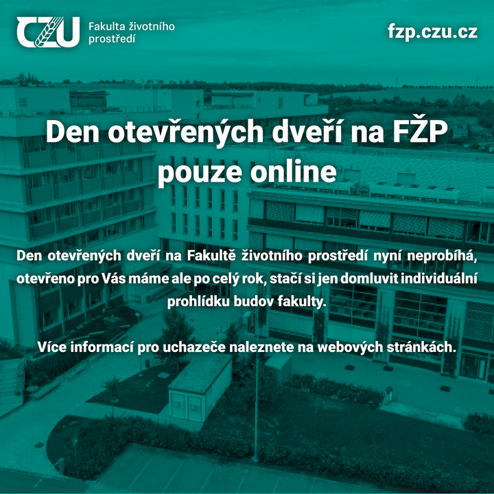 Fakulta životního prostředí – ČZU v Praze’s cover photo
